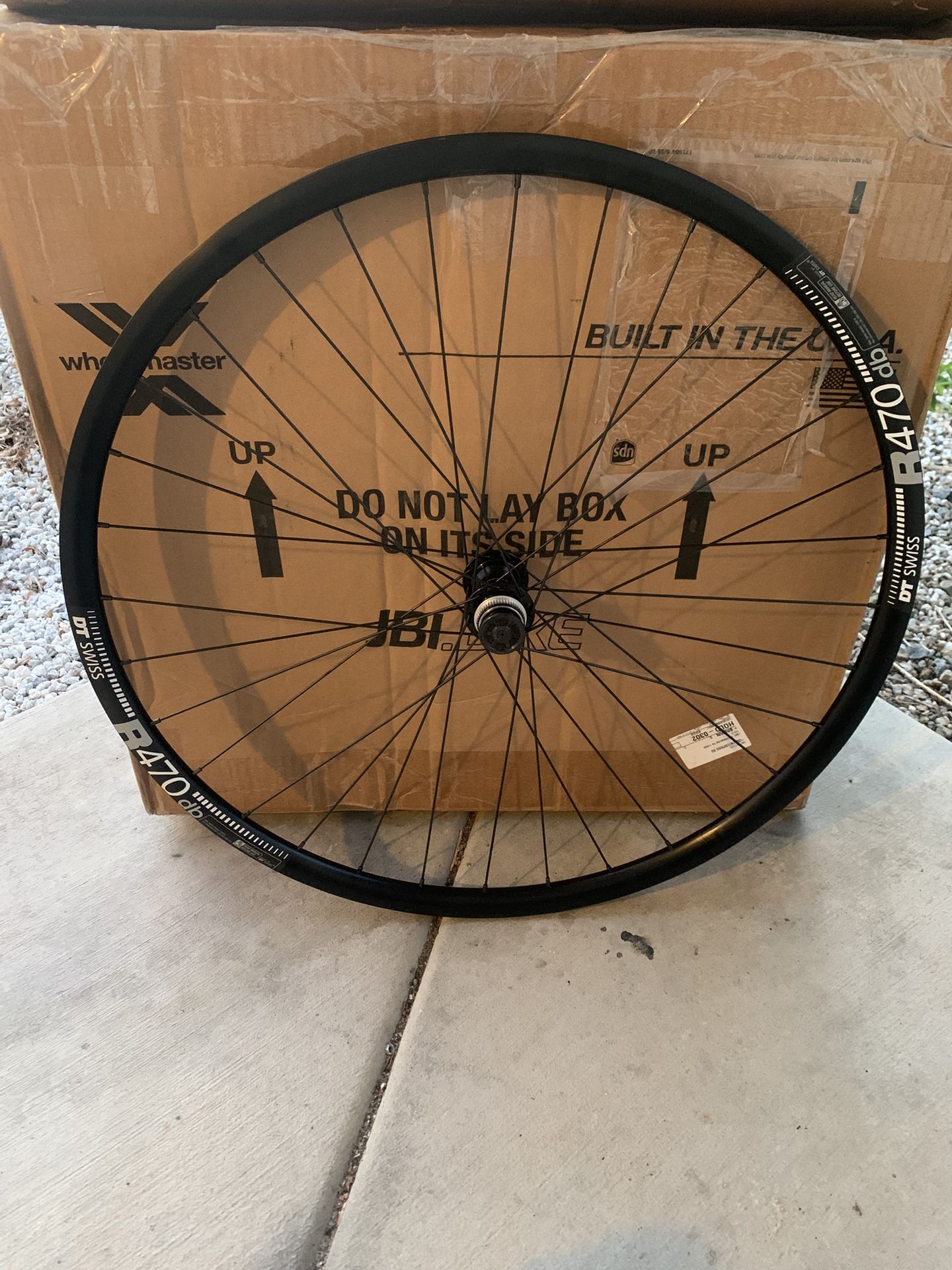 New Gravel Or Road Bike Disc Tubeless Wheel Thru Axle