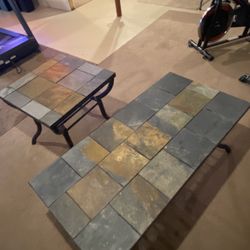 Two Tile Tables 