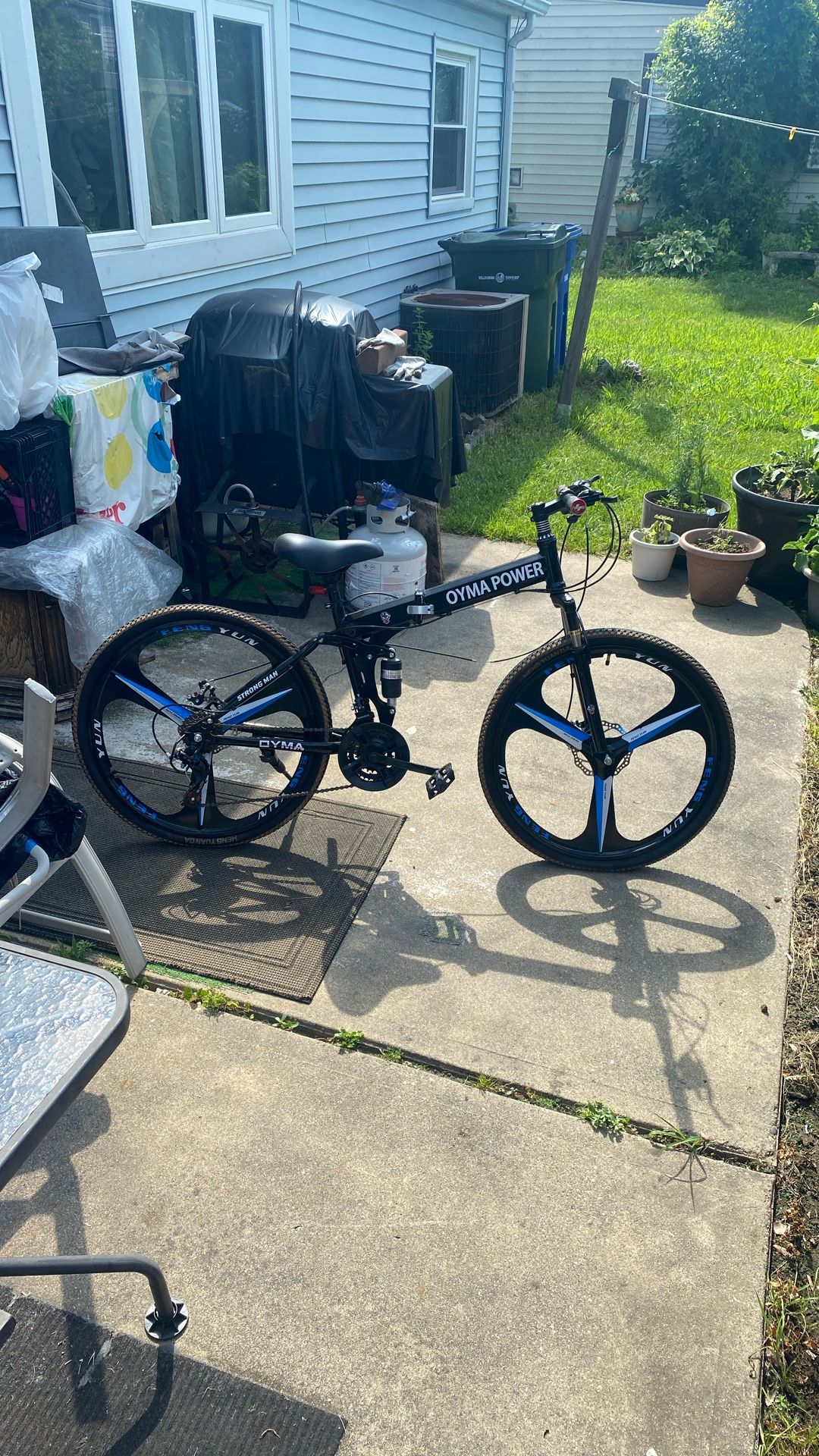 Oymapower Mountain Folding Bike 