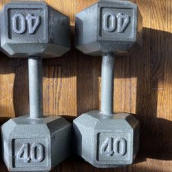 Weider 40 lb. Hex Dumbbell