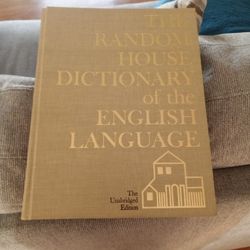 Vintage dictionary