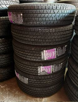 ST 205 75 15 Set of New Trailer Tires 8 ply