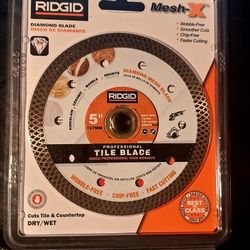 Diamond Edge Professional 5" Tile Blade
