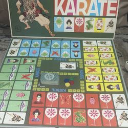 1964 Vintage Board game, The Game Of Karate. Complete