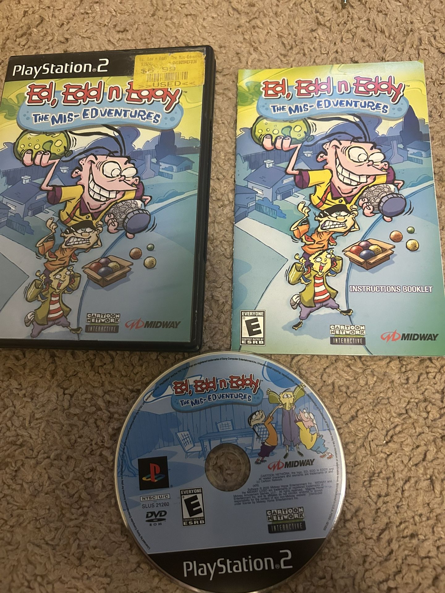 Ed Edd And eddy ps2: The Mis Adventures