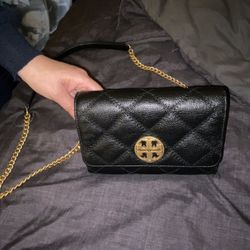 Wela Black Tory Burch Cross Body Purse