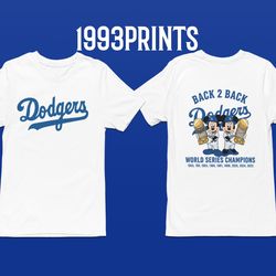 Mickey&Minnie Dodgers tee