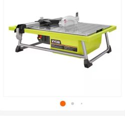 4.8 -Amps 7 in. Blade Corded Tabletop Wet Tile Saw

