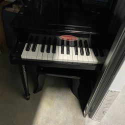Kids Piano W/bench