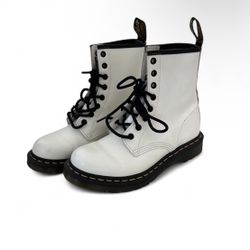 White Dr Martens 