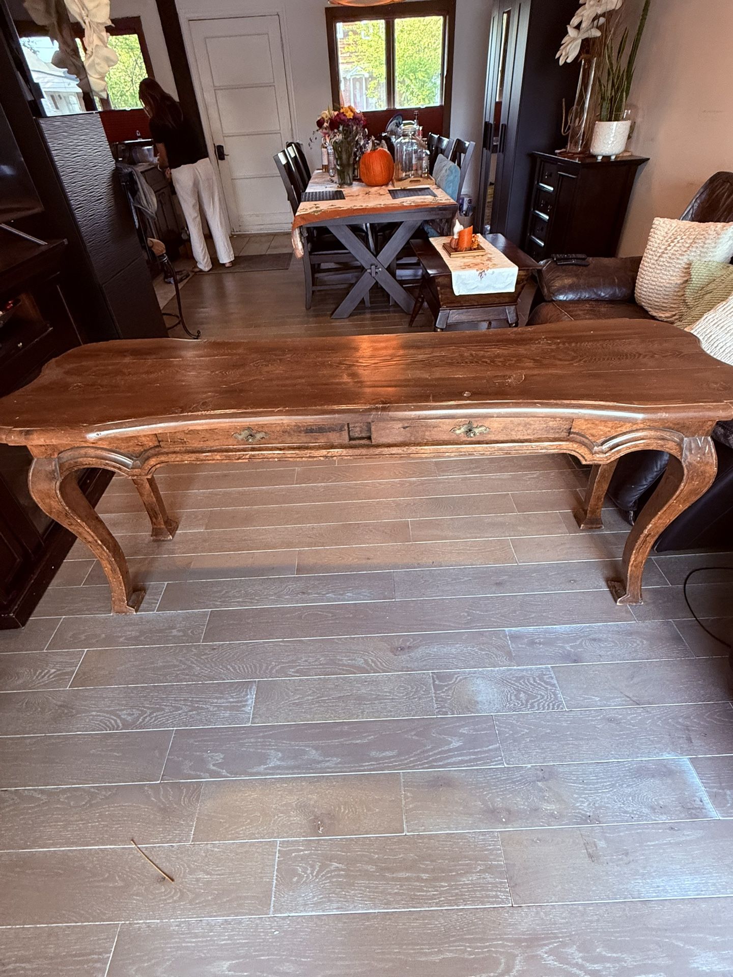 Wooden Console Table