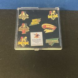 Bud Bowl Commemorative Pin Set 