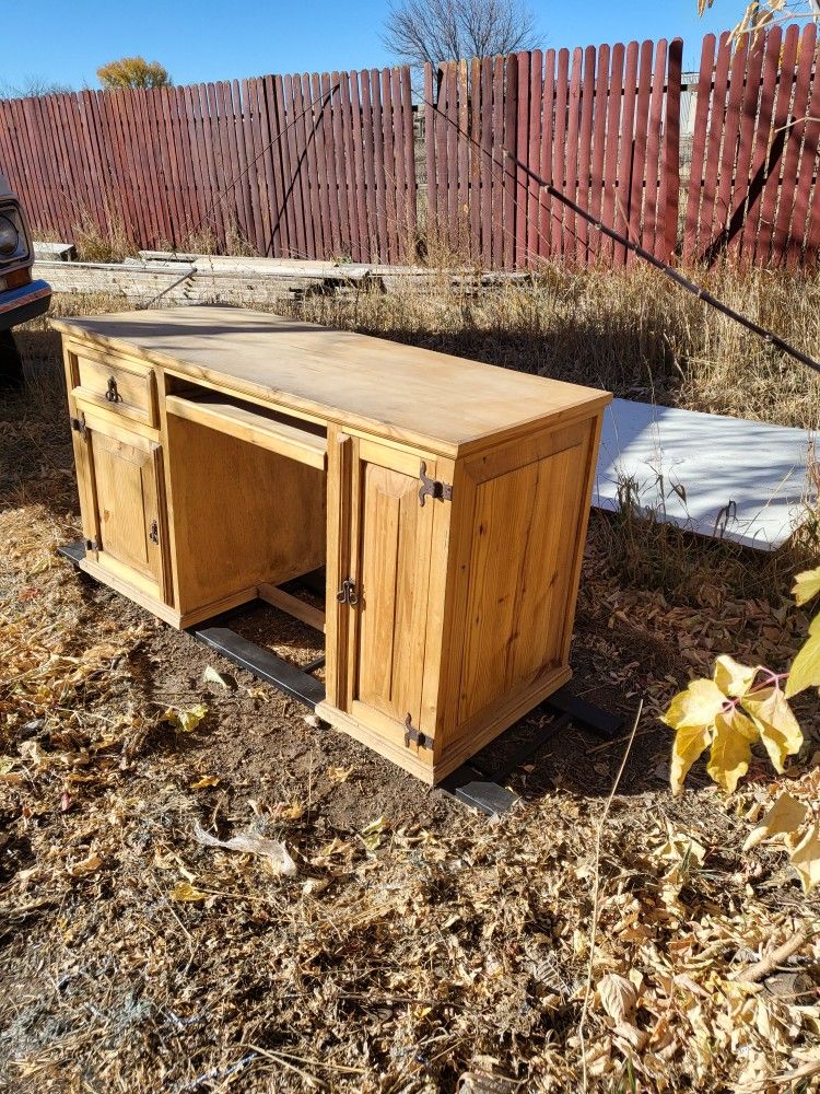 Solid Wood Desk