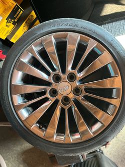 Cadillac rim( tire no good)