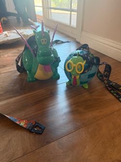 Misc Disney popcorn buckets and sippers
