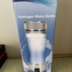 3 in 1 Hydrogen Water Bottle, Portable Hydrogen Water Bottle Generator, Rechargeable Hydrogen Water Ionizer Machine for Home Office Travel, 1500/3000P