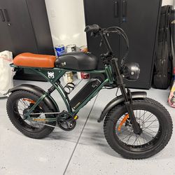 BRAND New 1500W E-Bike – Powerful, Smooth Ride (Too Tall for Us)