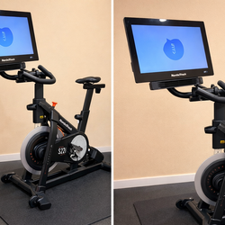 NordicTrack S22i Studio Bike with 22” Touchscreen – Excellent Condition