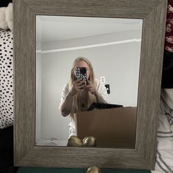 Smaller Gray Mirror 
