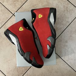 Jordan 14 retro Ferrari size 10.5 (price firm)