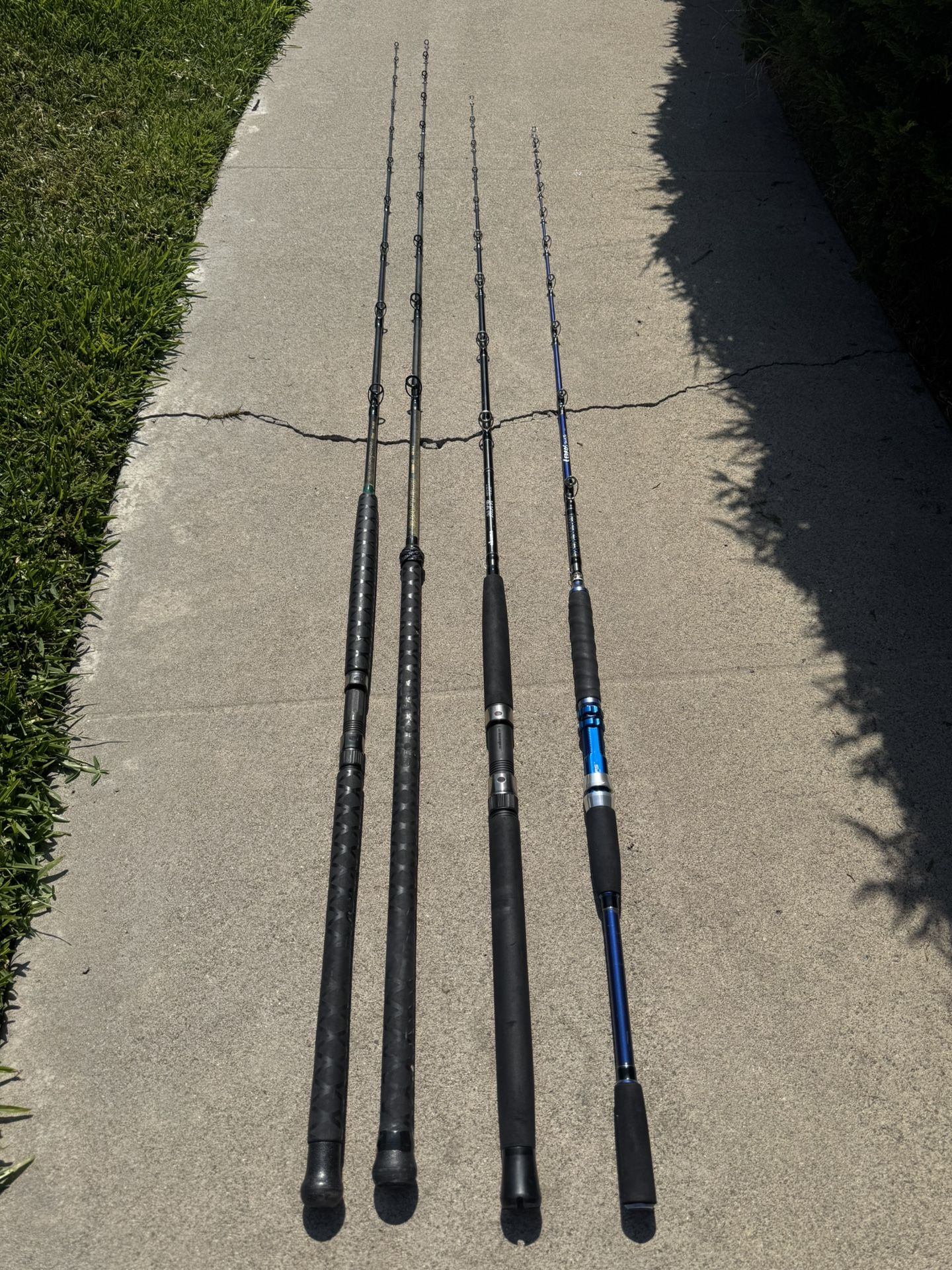 FISHING RODS FOR SALE: GRAFTECH & OKUMA