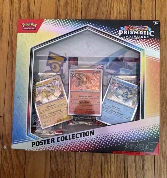 Prismatic Evolutions Poster Collection Box