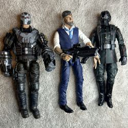 Villains, avengers, action, figures