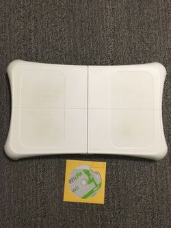 Wii Fit Game with Board