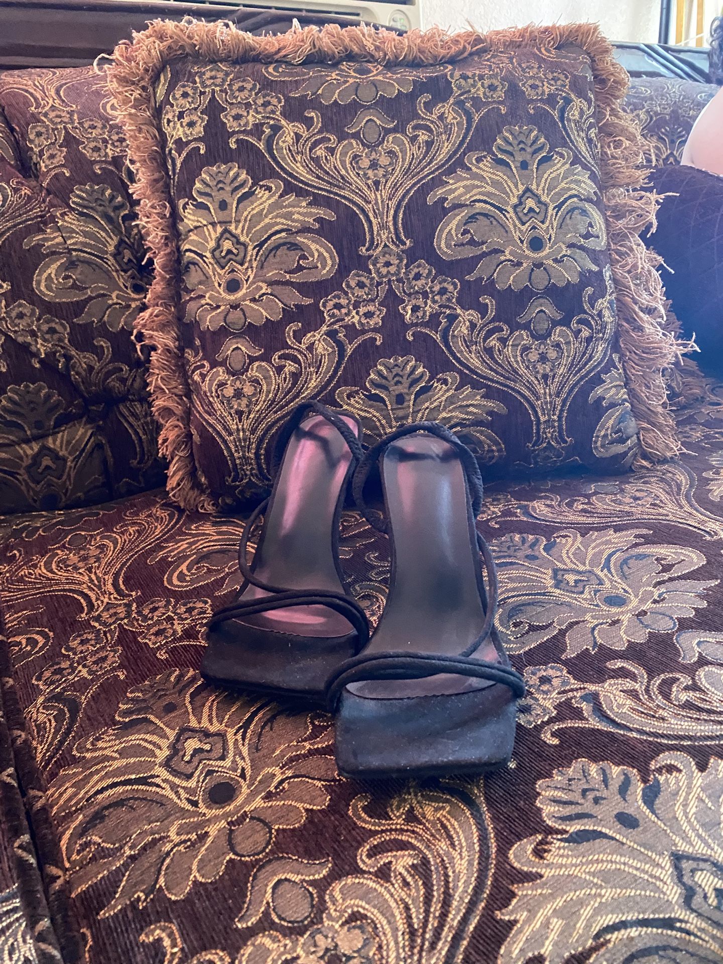 Black Suede Heels