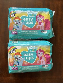 Pampers Easy Ups 4T/5T 2 For $12
