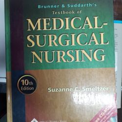 Textbook Of Medical Surgical Nursing 10th Edition