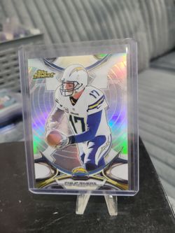 Philp rivers topps finest football card