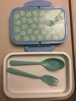 Nintendo Animal Crossing New Leaf Official Merch Bento Box Kids Lunch