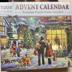 Christmas Advent Calendar Jigsaw Puzzle 