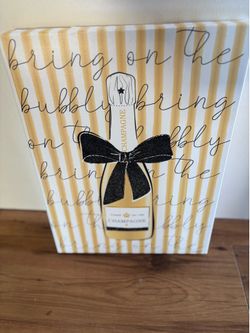 🥂 “Bring on the Bubbly” Wall Art