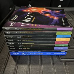 Kaplan MCAT PREP Complete Set  6th Edition