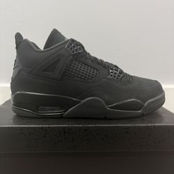 Jordan 4 Black Cat (2025) Sizes 7.5, 8.5, 9.5, 10.5, 11.5, 12