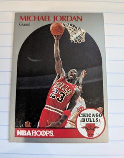 1990 Fleer Michael Jordan basketball card number 26.