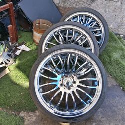 20" Wheels and tires 