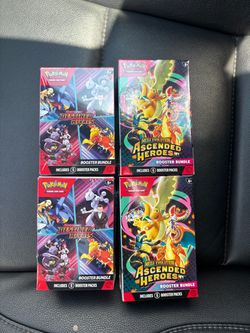 Pokemon Ascended heroes and Destined rivals