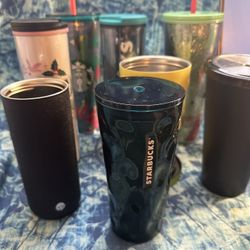 Lot Of 8 Starbucks Cup