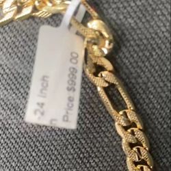 14K Solid Gold Necklaces 