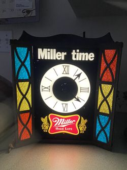 Miller Time Clock