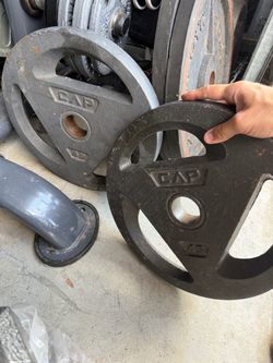 Olympic weight plates $1 a lb