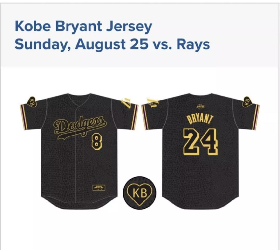 Kobe Bryant Dodgers X Lakers Jersey