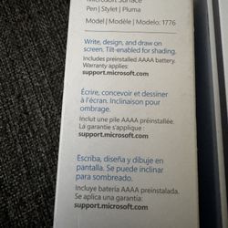 Microsoft Surface Pen Model 1776