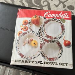 Cambell’s 5pc Bowl Set