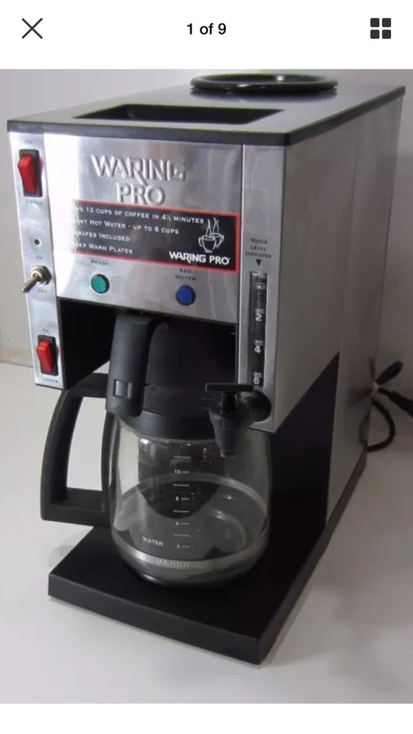 Waring coffee maker Clearance