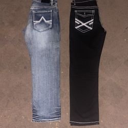 True luck men jeans both  34x30