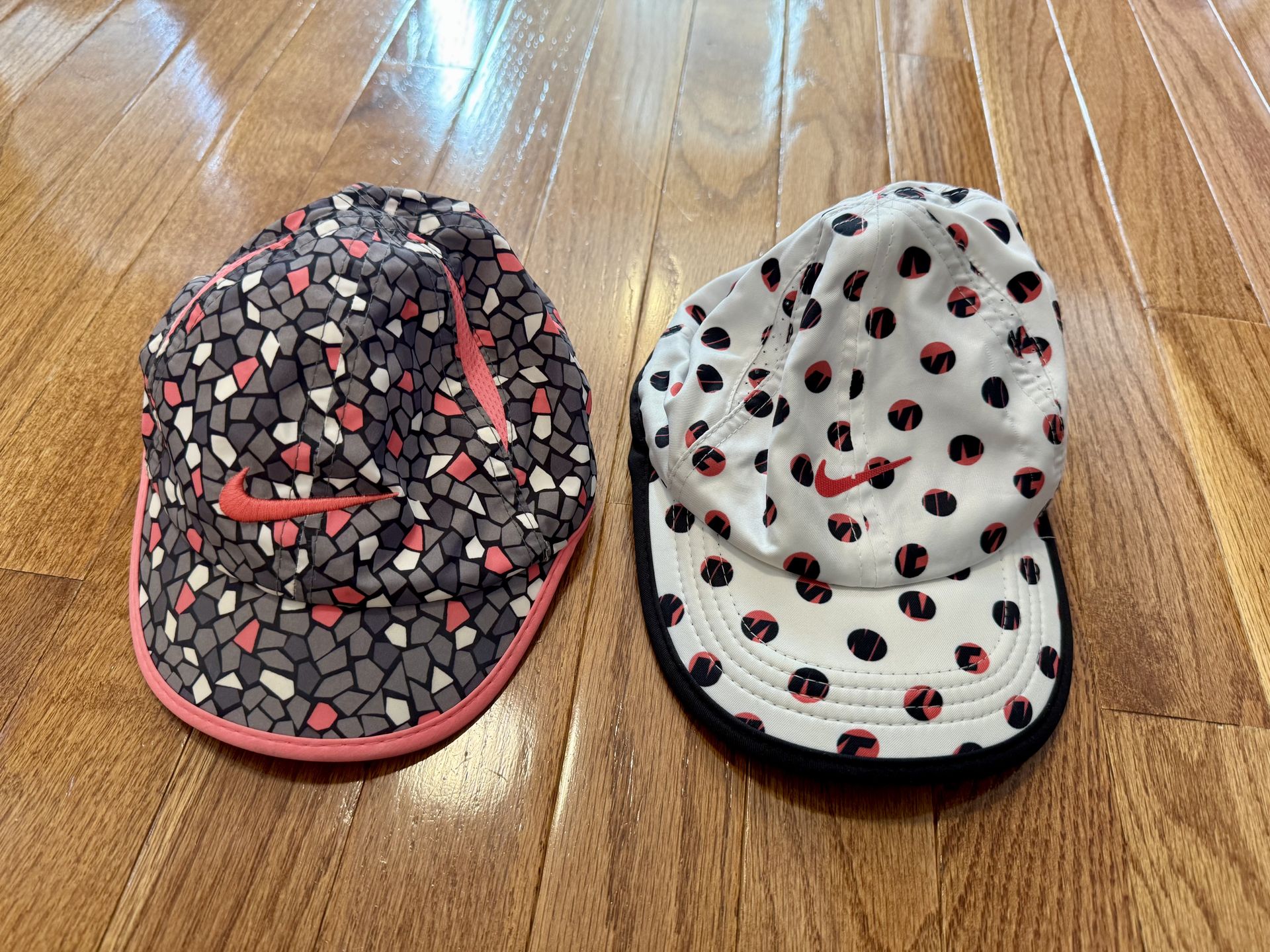 Kids Girls NIKE Dri-fit caps/hats adjustable toddler and infant sizes $15 for both